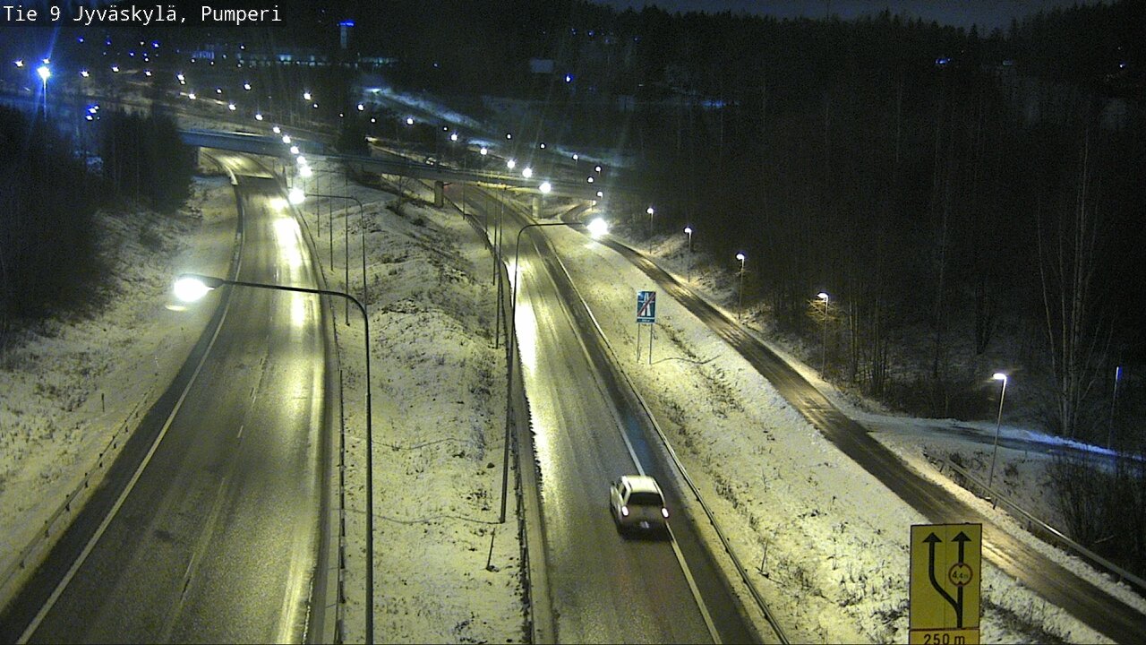 Weather Camera Image Väg 9 Jyväskylä, Pumperi, Jyväskylä, Keski-Suomi