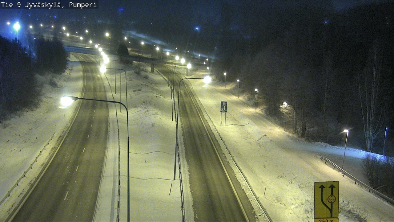 Weather Camera Image Road 9 Jyväskylä, Pumperi, Jyväskylä, Keski-Suomi