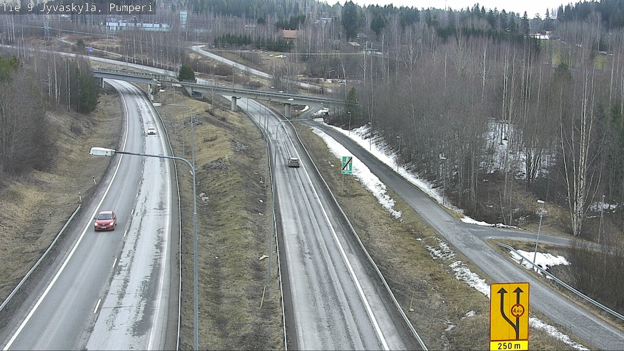 Weather Camera Image Road 9 Jyväskylä, Pumperi, Jyväskylä, Keski-Suomi