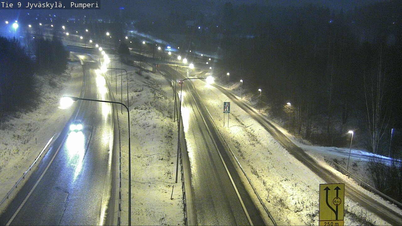 Weather Camera Image Väg 9 Jyväskylä, Pumperi, Jyväskylä, Keski-Suomi