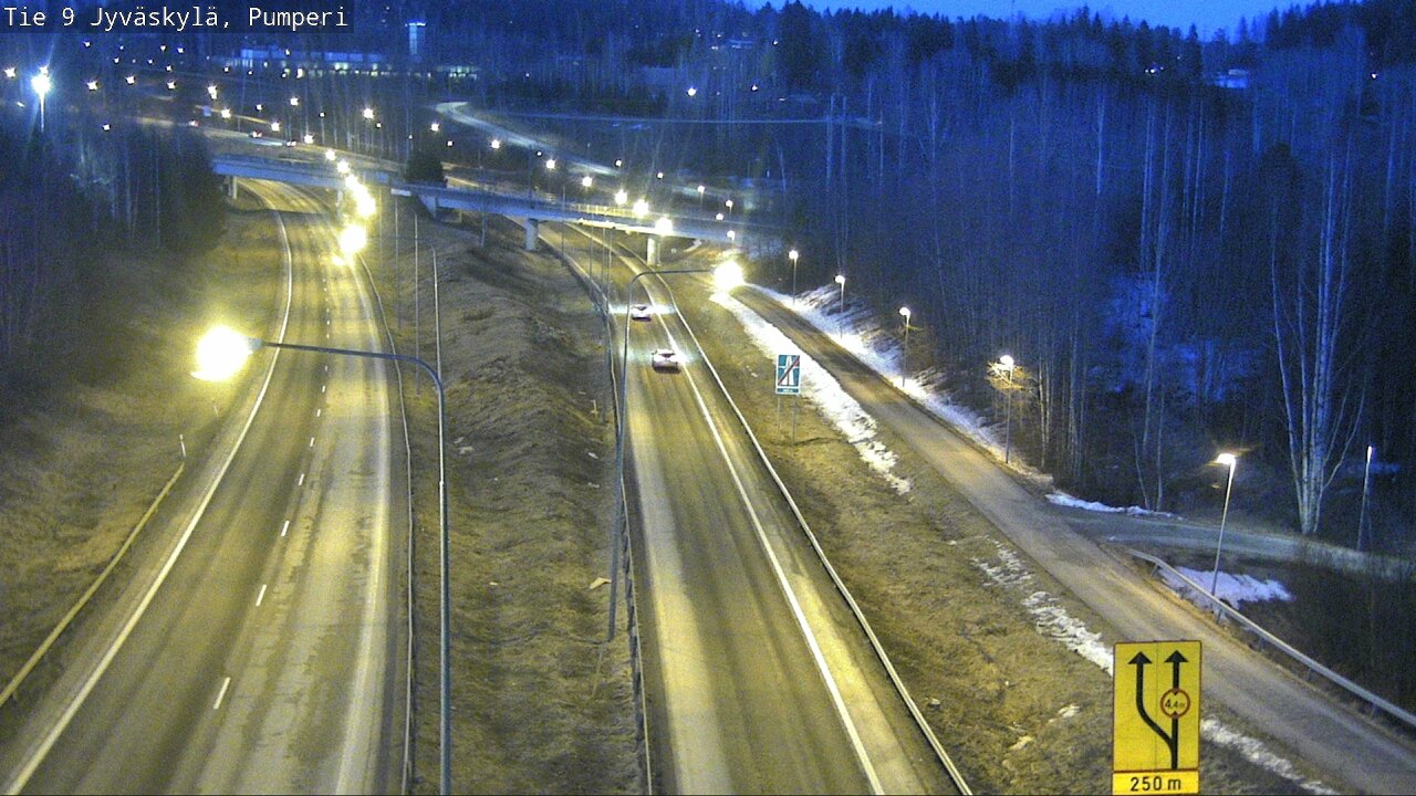 Weather Camera Image Väg 9 Jyväskylä, Pumperi, Jyväskylä, Keski-Suomi
