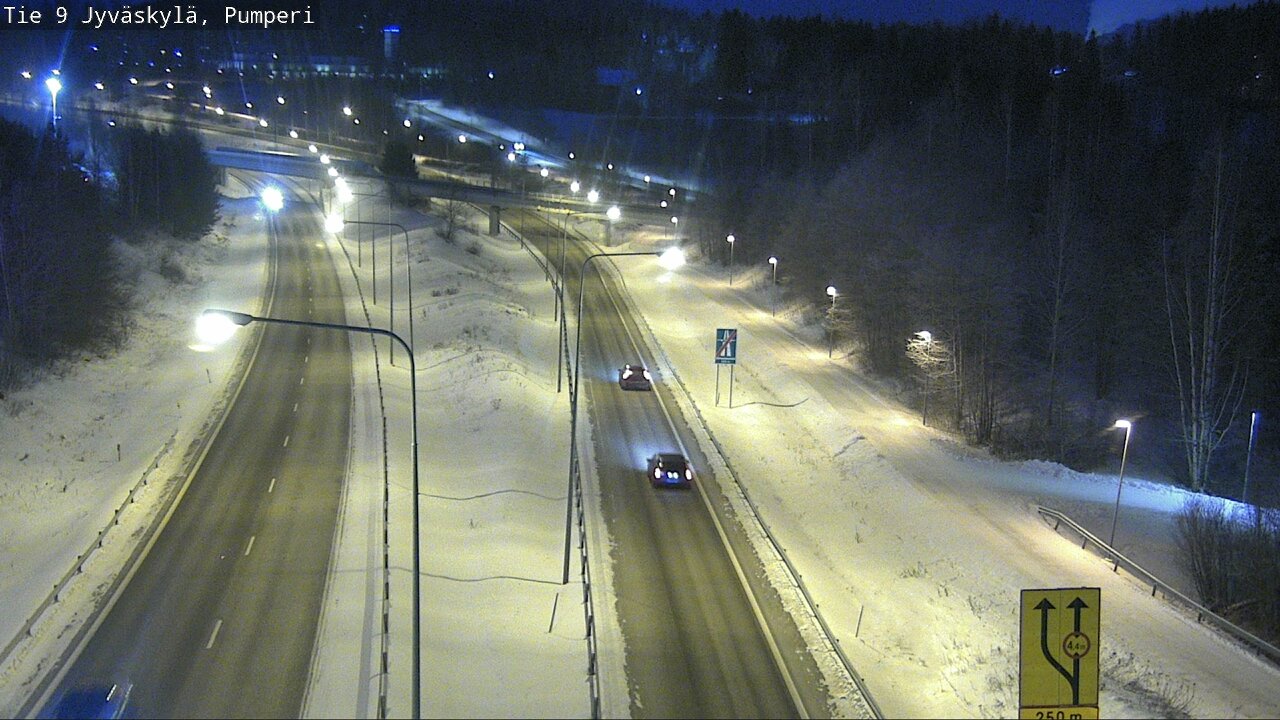 Weather Camera Image Road 9 Jyväskylä, Pumperi, Jyväskylä, Keski-Suomi