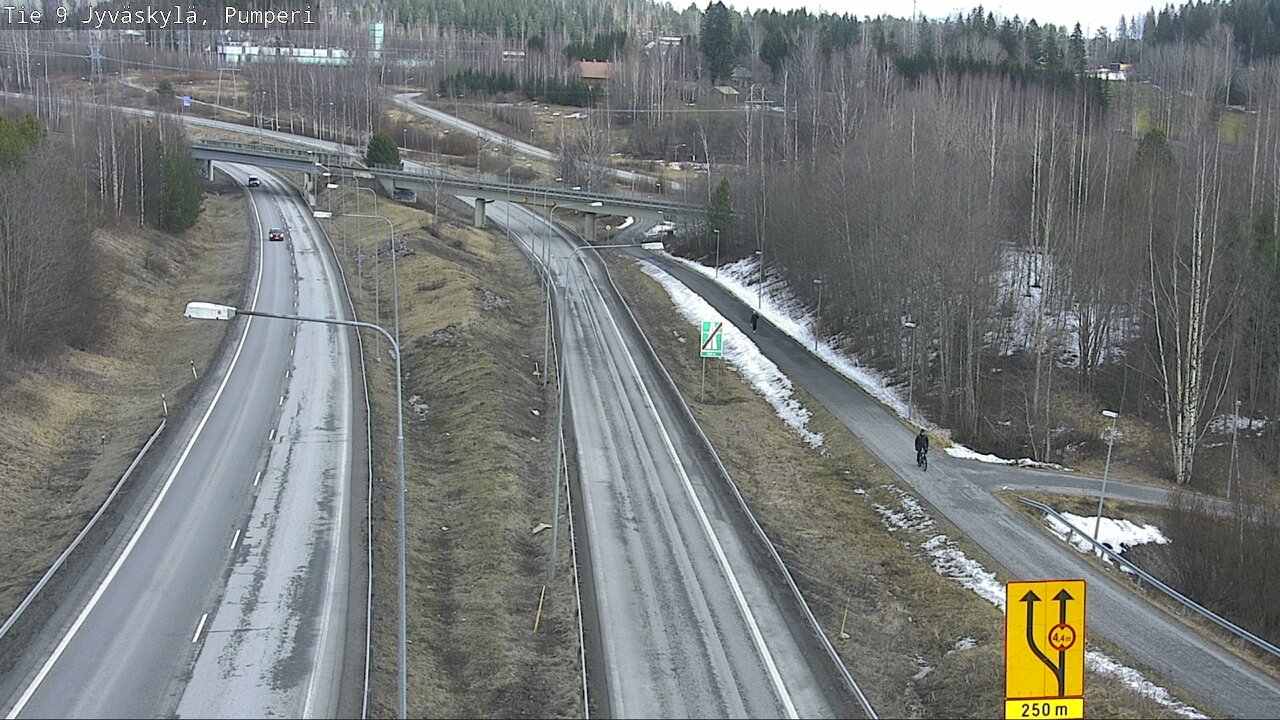 Weather Camera Image Road 9 Jyväskylä, Pumperi, Jyväskylä, Keski-Suomi