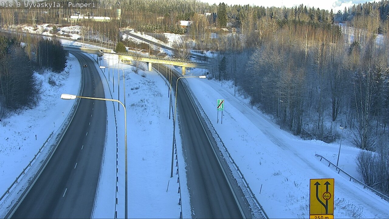 Weather Camera Image Road 9 Jyväskylä, Pumperi, Jyväskylä, Keski-Suomi