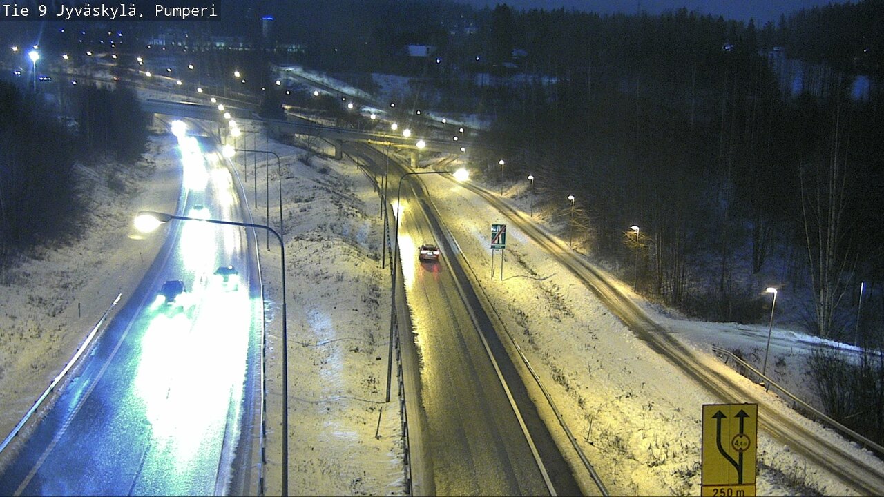 Weather Camera Image Väg 9 Jyväskylä, Pumperi, Jyväskylä, Keski-Suomi