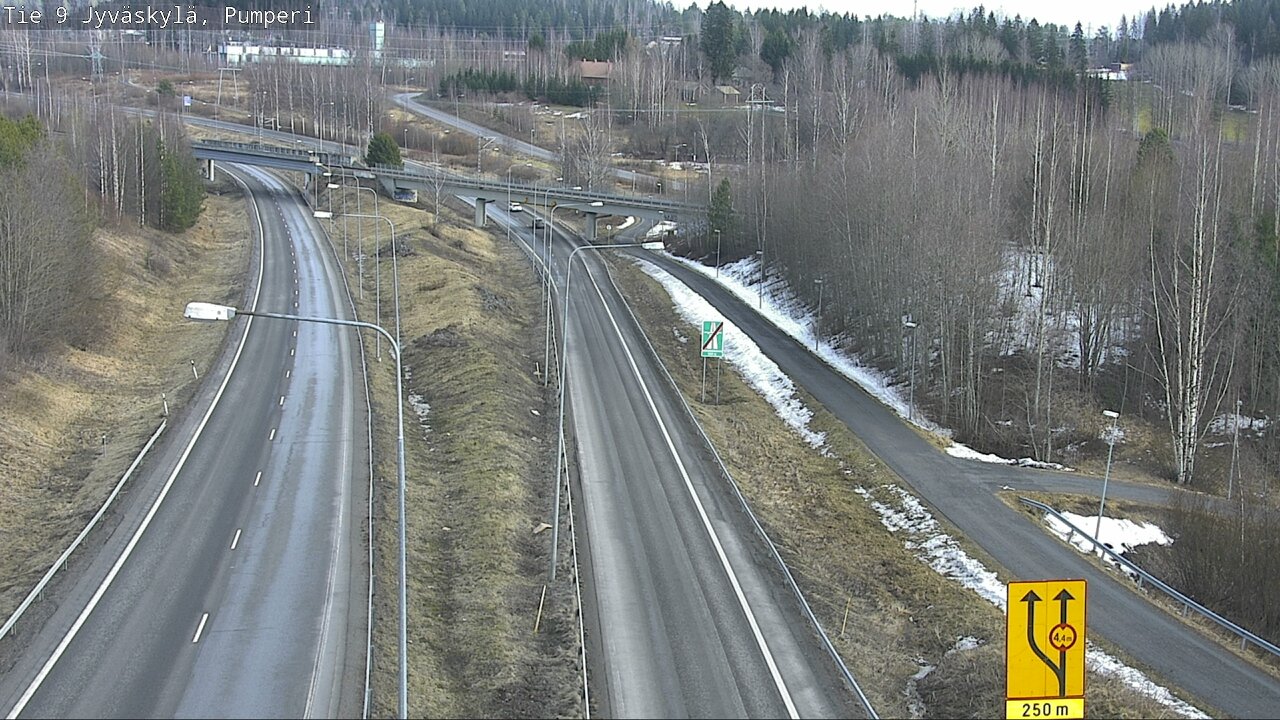 Weather Camera Image Road 9 Jyväskylä, Pumperi, Jyväskylä, Keski-Suomi