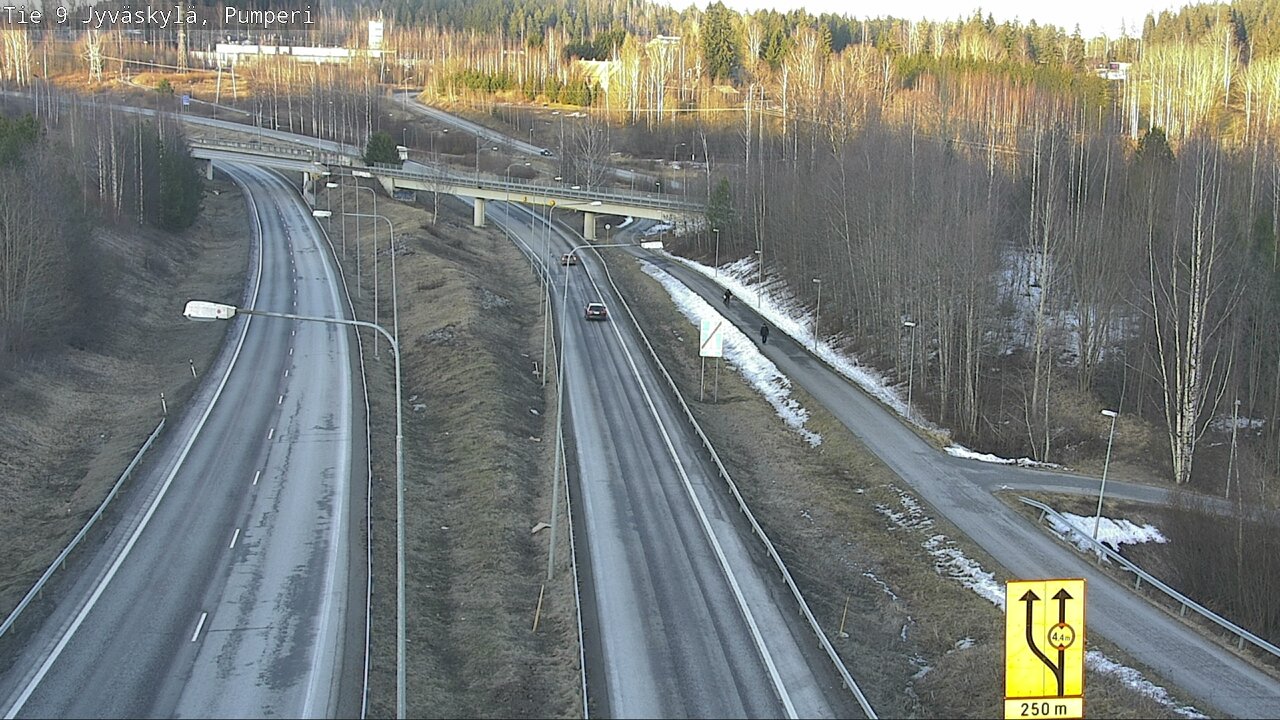 Weather Camera Image Väg 9 Jyväskylä, Pumperi, Jyväskylä, Keski-Suomi
