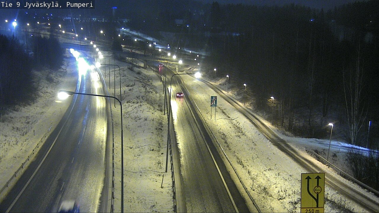 Weather Camera Image Väg 9 Jyväskylä, Pumperi, Jyväskylä, Keski-Suomi