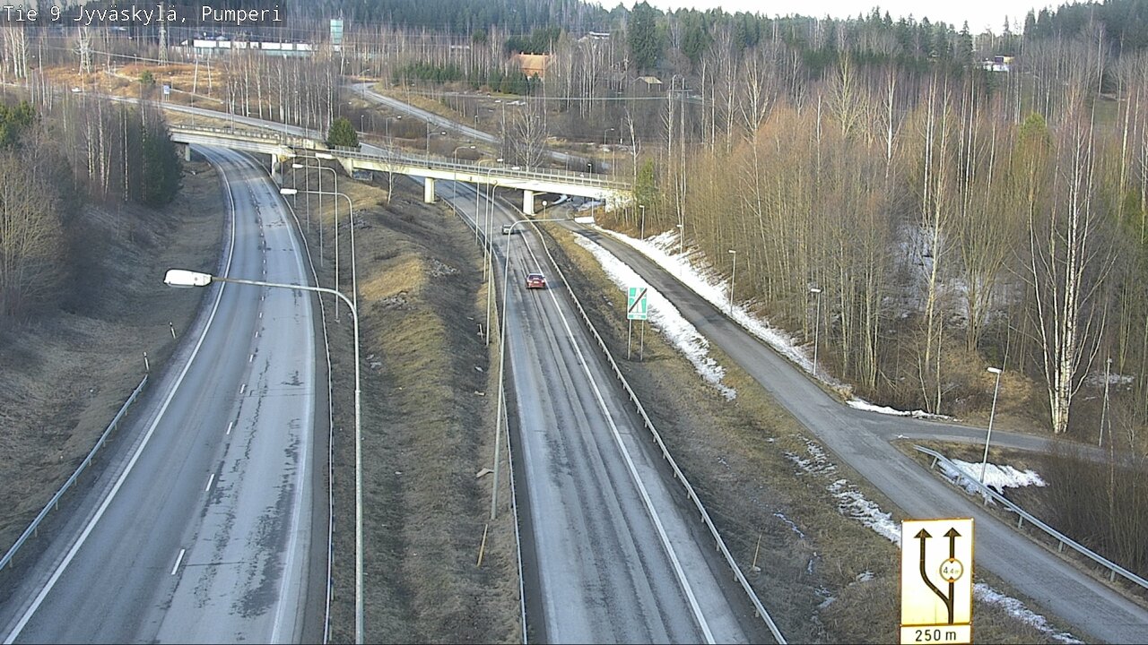 Weather Camera Image Road 9 Jyväskylä, Pumperi, Jyväskylä, Keski-Suomi