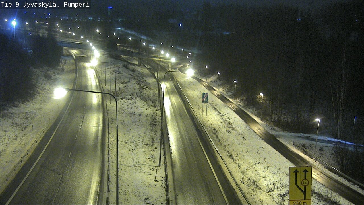 Weather Camera Image Väg 9 Jyväskylä, Pumperi, Jyväskylä, Keski-Suomi