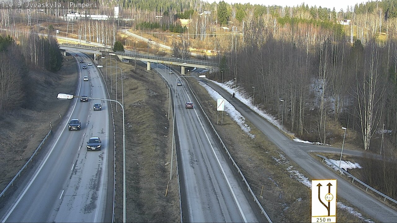 Weather Camera Image Road 9 Jyväskylä, Pumperi, Jyväskylä, Keski-Suomi
