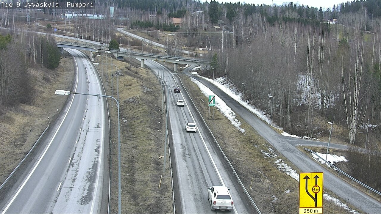 Weather Camera Image Road 9 Jyväskylä, Pumperi, Jyväskylä, Keski-Suomi