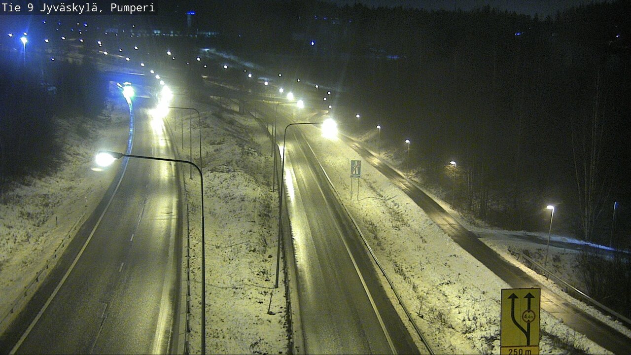 Weather Camera Image Väg 9 Jyväskylä, Pumperi, Jyväskylä, Keski-Suomi