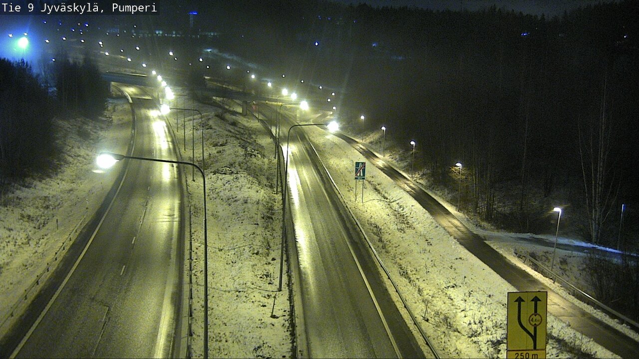 Weather Camera Image Väg 9 Jyväskylä, Pumperi, Jyväskylä, Keski-Suomi