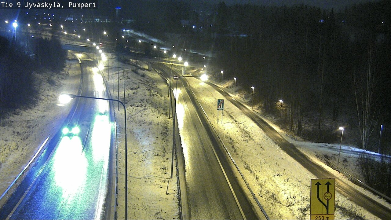 Weather Camera Image Väg 9 Jyväskylä, Pumperi, Jyväskylä, Keski-Suomi