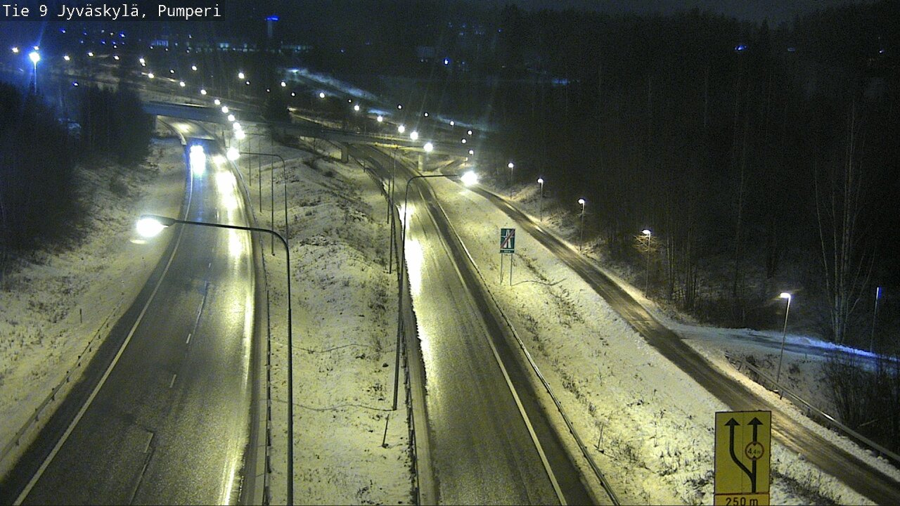 Weather Camera Image Väg 9 Jyväskylä, Pumperi, Jyväskylä, Keski-Suomi