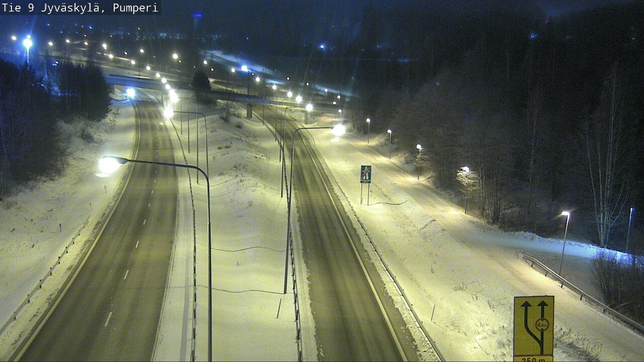Weather Camera Image Road 9 Jyväskylä, Pumperi, Jyväskylä, Keski-Suomi