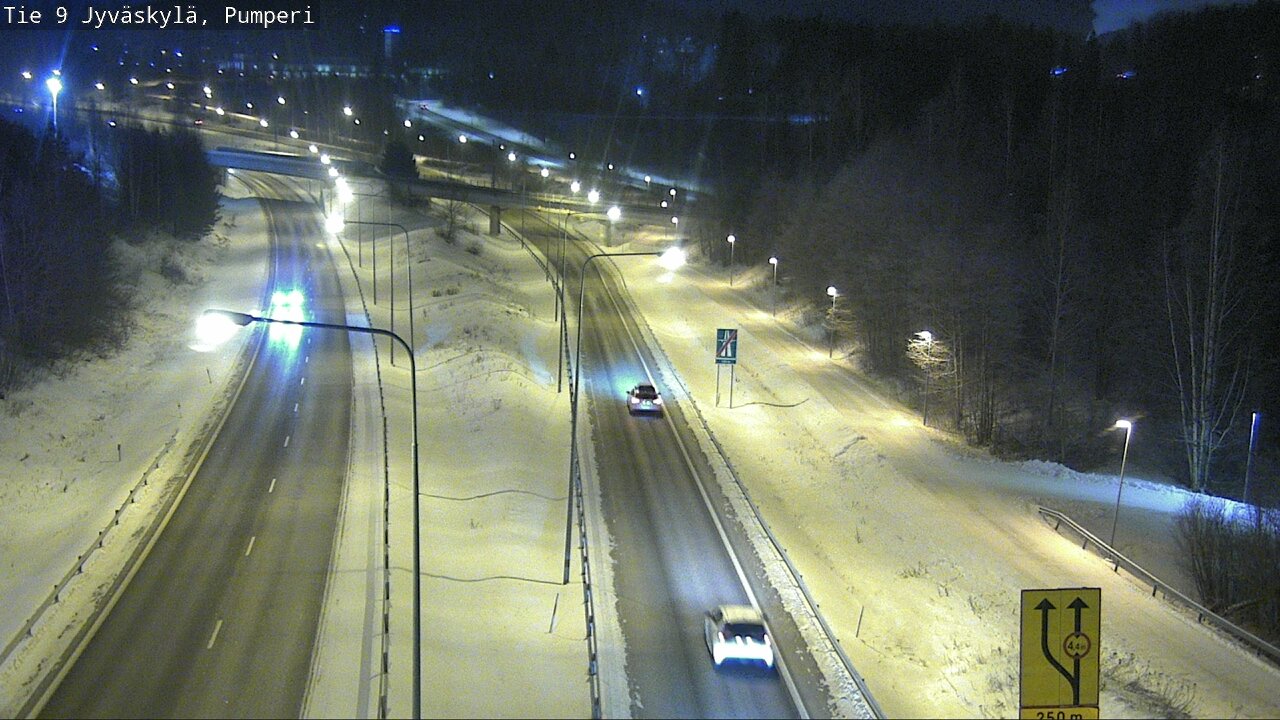 Weather Camera Image Road 9 Jyväskylä, Pumperi, Jyväskylä, Keski-Suomi