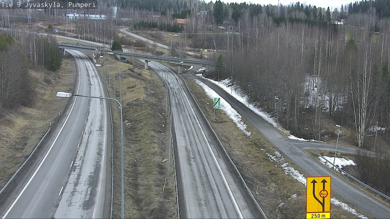 Weather Camera Image Road 9 Jyväskylä, Pumperi, Jyväskylä, Keski-Suomi