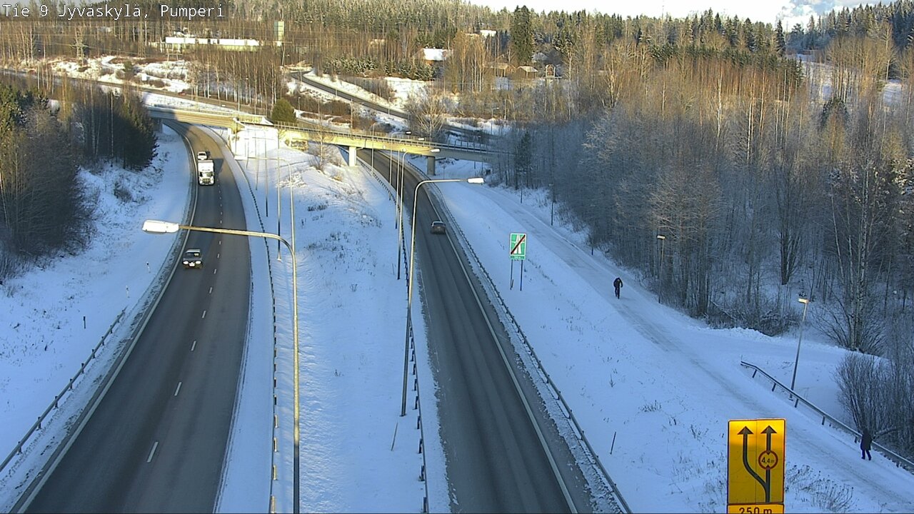 Weather Camera Image Road 9 Jyväskylä, Pumperi, Jyväskylä, Keski-Suomi