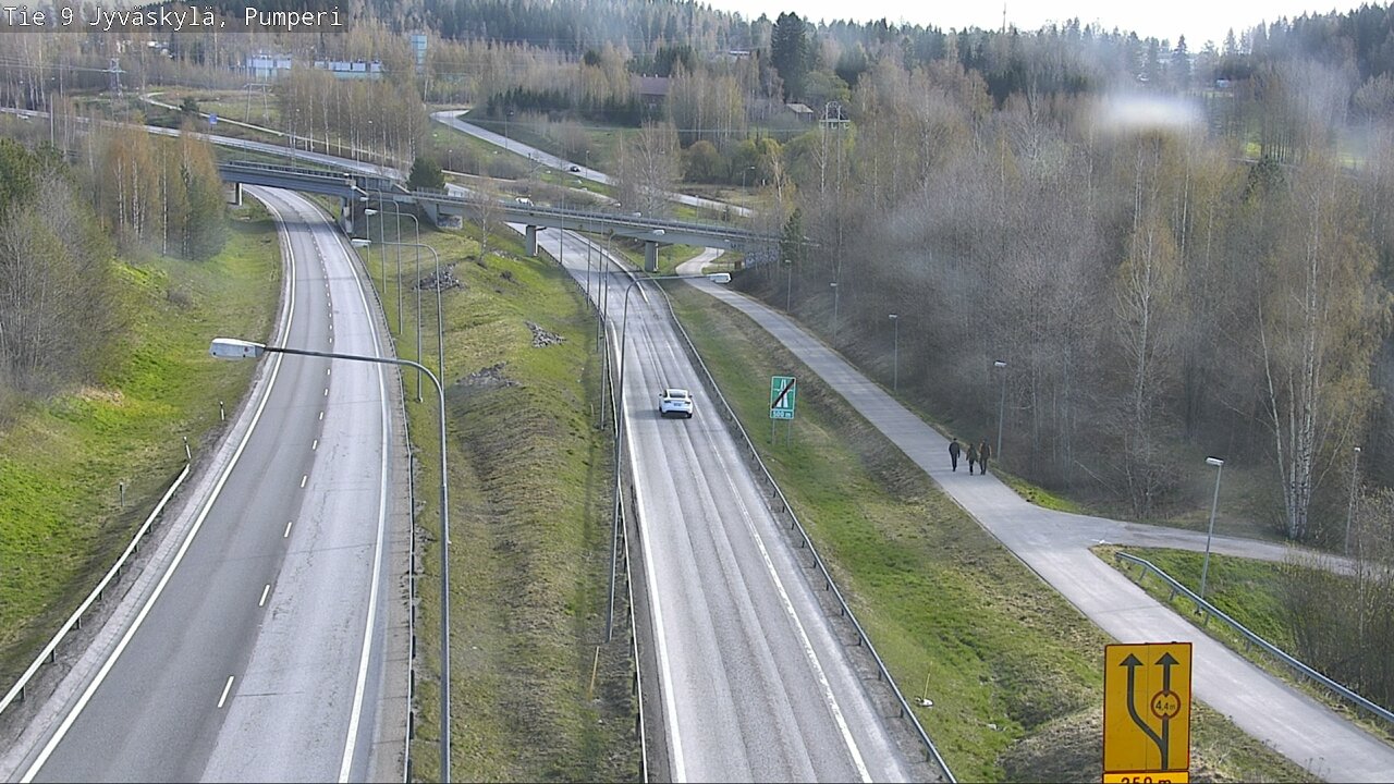 Weather Camera Image Väg 9 Jyväskylä, Pumperi, Jyväskylä, Keski-Suomi