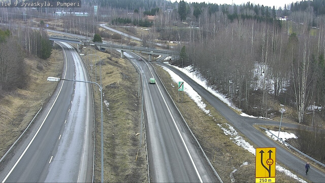 Weather Camera Image Road 9 Jyväskylä, Pumperi, Jyväskylä, Keski-Suomi
