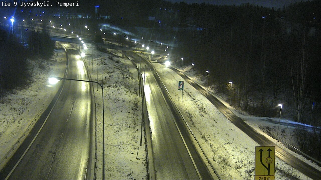 Weather Camera Image Väg 9 Jyväskylä, Pumperi, Jyväskylä, Keski-Suomi