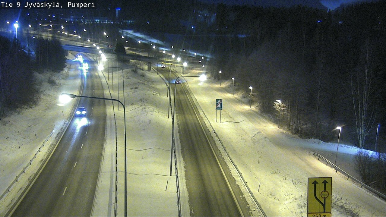 Weather Camera Image Road 9 Jyväskylä, Pumperi, Jyväskylä, Keski-Suomi