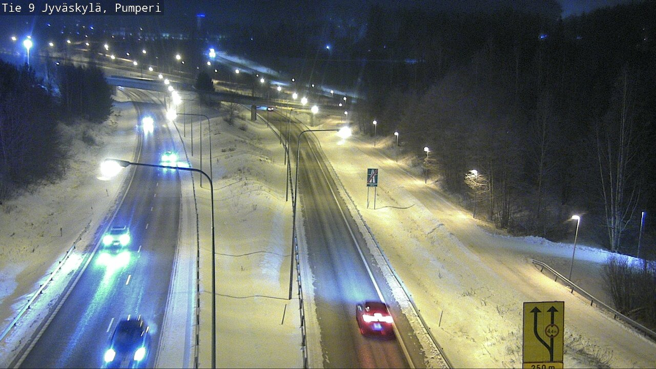 Weather Camera Image Road 9 Jyväskylä, Pumperi, Jyväskylä, Keski-Suomi