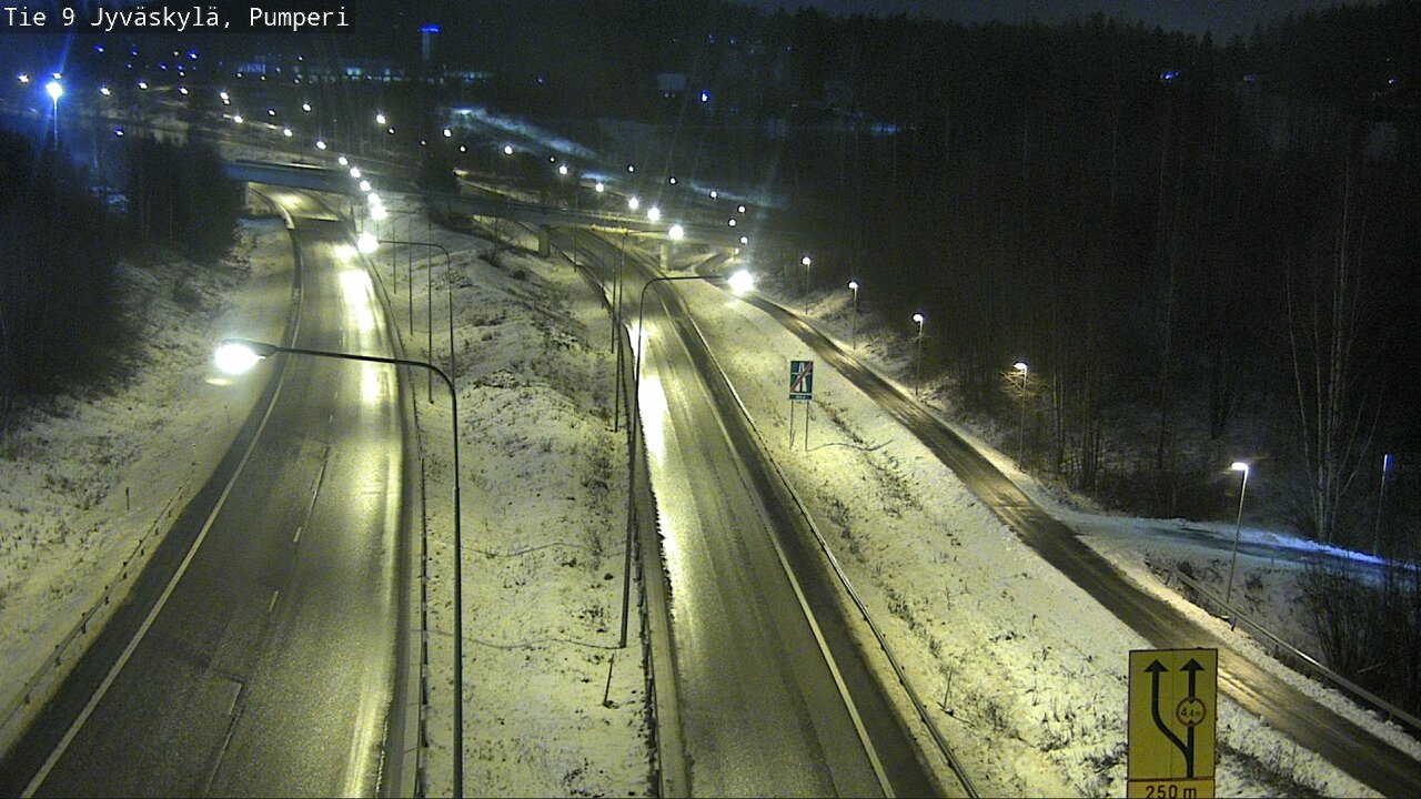 Weather Camera Image Väg 9 Jyväskylä, Pumperi, Jyväskylä, Keski-Suomi