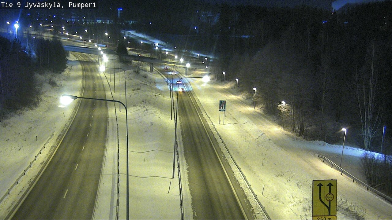 Weather Camera Image Road 9 Jyväskylä, Pumperi, Jyväskylä, Keski-Suomi