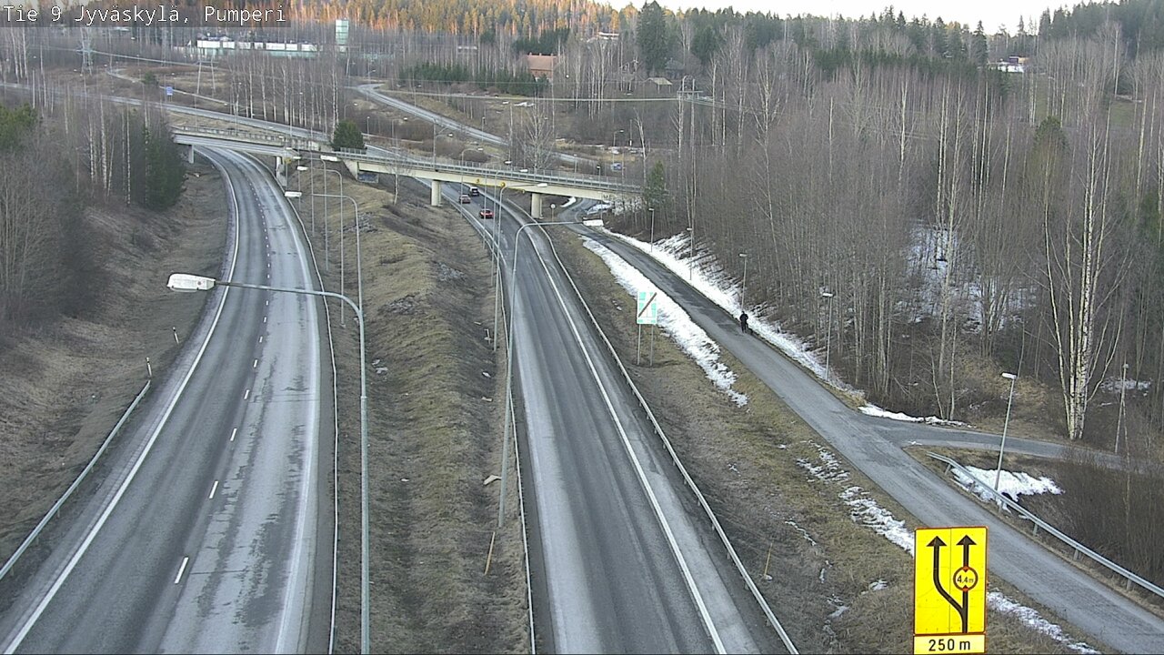 Weather Camera Image Väg 9 Jyväskylä, Pumperi, Jyväskylä, Keski-Suomi