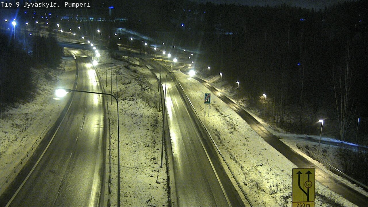 Weather Camera Image Väg 9 Jyväskylä, Pumperi, Jyväskylä, Keski-Suomi
