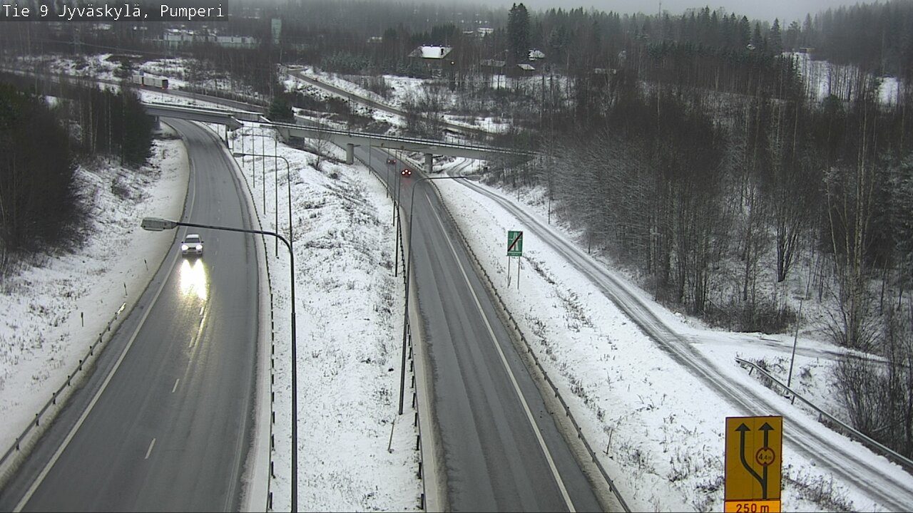 Weather Camera Image Väg 9 Jyväskylä, Pumperi, Jyväskylä, Keski-Suomi