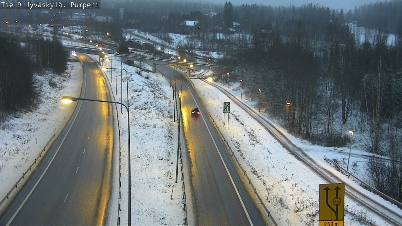 Weather Camera Image Väg 9 Jyväskylä, Pumperi, Jyväskylä, Keski-Suomi