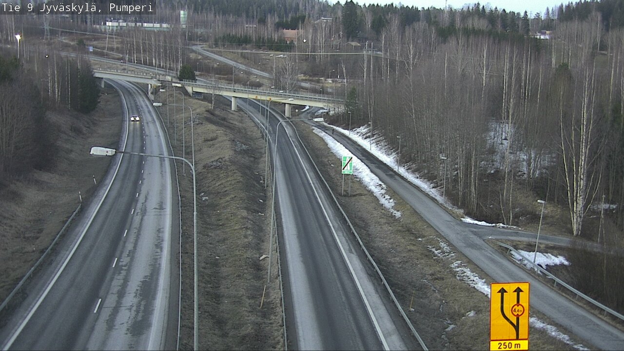 Weather Camera Image Väg 9 Jyväskylä, Pumperi, Jyväskylä, Keski-Suomi