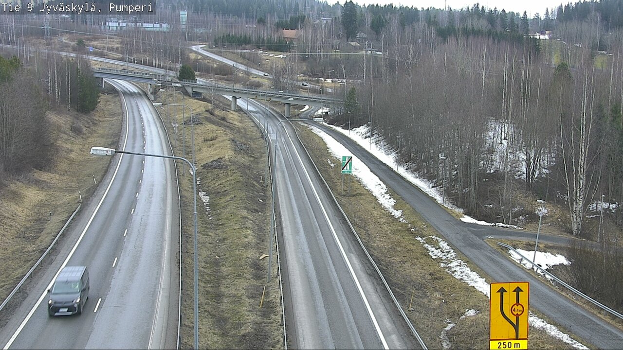 Weather Camera Image Road 9 Jyväskylä, Pumperi, Jyväskylä, Keski-Suomi