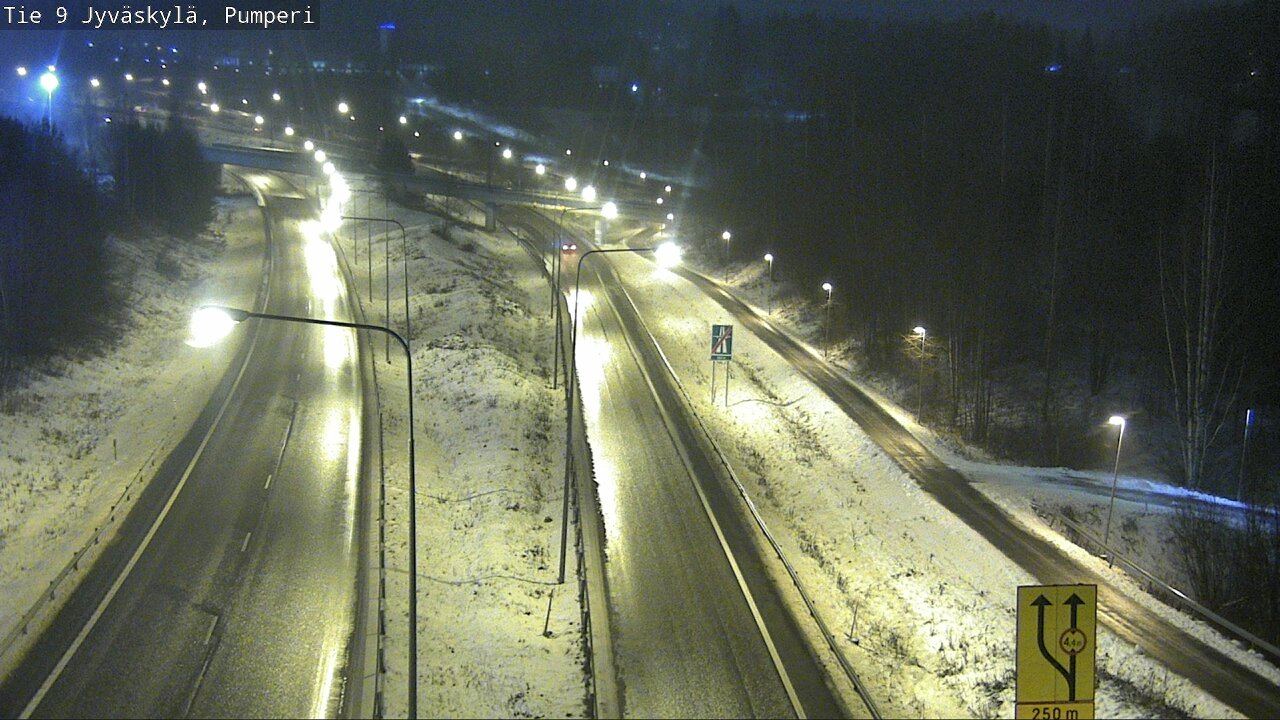Weather Camera Image Väg 9 Jyväskylä, Pumperi, Jyväskylä, Keski-Suomi