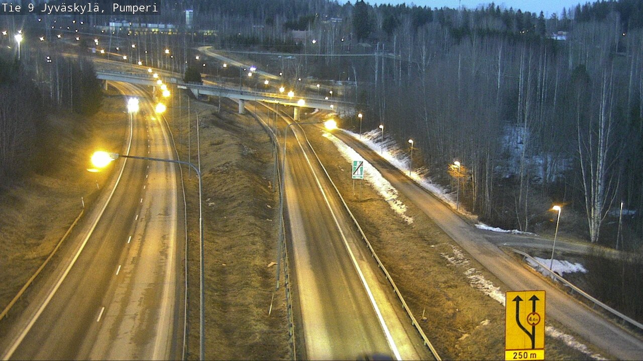 Weather Camera Image Väg 9 Jyväskylä, Pumperi, Jyväskylä, Keski-Suomi