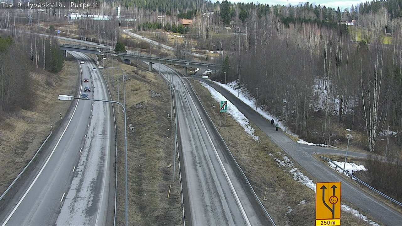 Weather Camera Image Road 9 Jyväskylä, Pumperi, Jyväskylä, Keski-Suomi