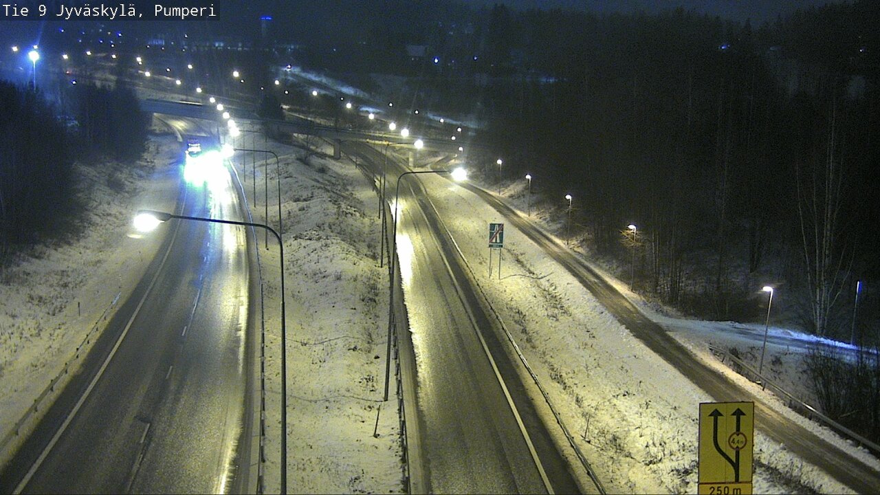 Weather Camera Image Väg 9 Jyväskylä, Pumperi, Jyväskylä, Keski-Suomi