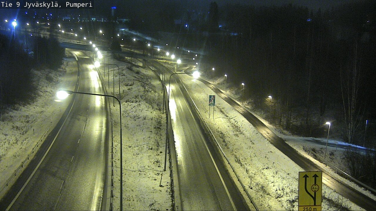 Weather Camera Image Väg 9 Jyväskylä, Pumperi, Jyväskylä, Keski-Suomi