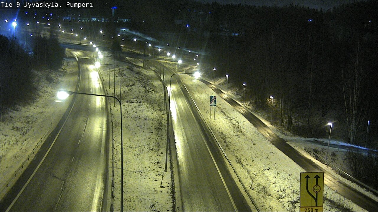 Weather Camera Image Väg 9 Jyväskylä, Pumperi, Jyväskylä, Keski-Suomi