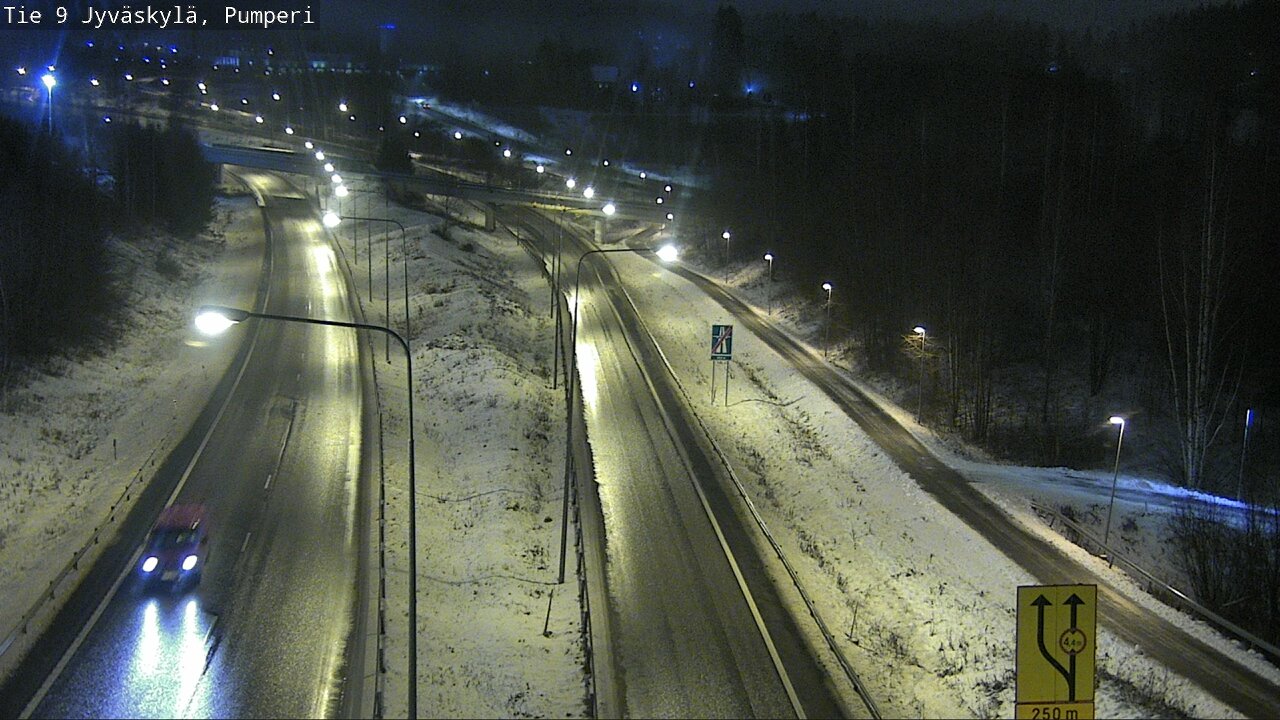 Weather Camera Image Väg 9 Jyväskylä, Pumperi, Jyväskylä, Keski-Suomi