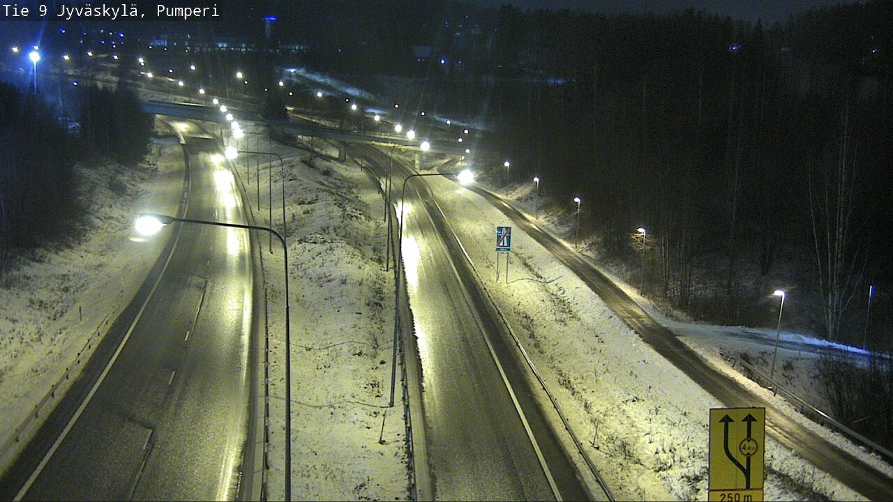 Weather Camera Image Väg 9 Jyväskylä, Pumperi, Jyväskylä, Keski-Suomi
