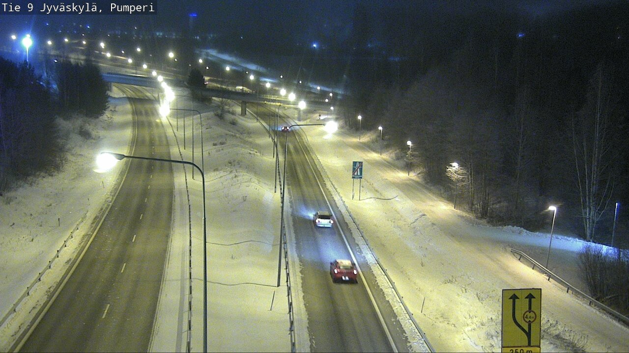 Weather Camera Image Road 9 Jyväskylä, Pumperi, Jyväskylä, Keski-Suomi
