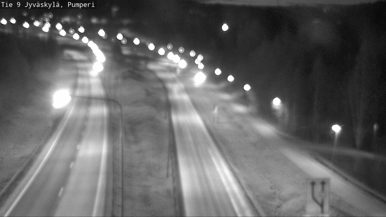 Weather Camera Image Road 9 Jyväskylä, Pumperi, Jyväskylä, Keski-Suomi