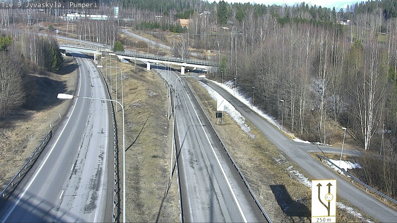 Weather Camera Image Road 9 Jyväskylä, Pumperi, Jyväskylä, Keski-Suomi