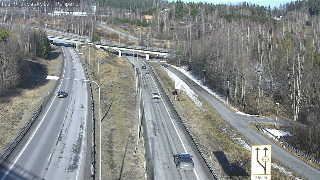 Weather Camera Image Road 9 Jyväskylä, Pumperi, Jyväskylä, Keski-Suomi