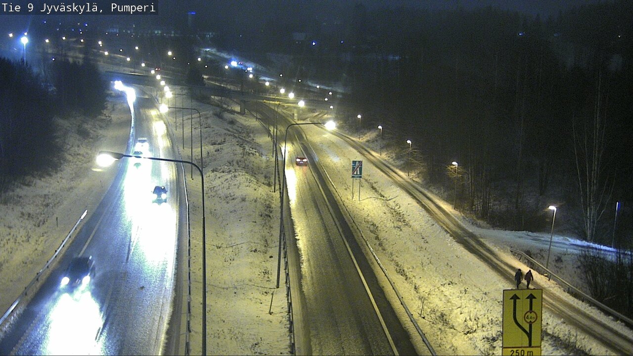 Weather Camera Image Väg 9 Jyväskylä, Pumperi, Jyväskylä, Keski-Suomi